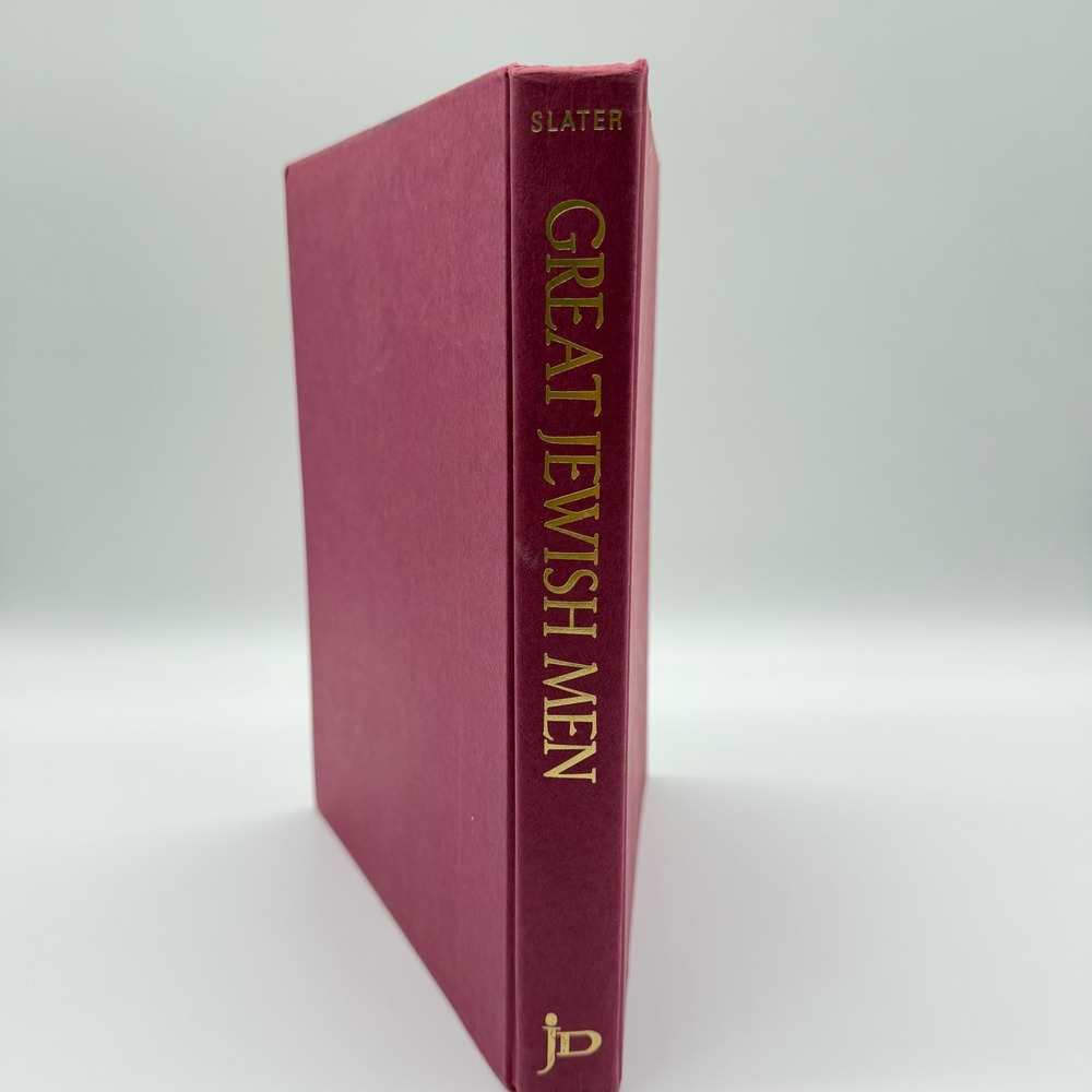Great Jewish Men Elinor Slater Robert Slater 1996 Hardcover ISBN 0824603818